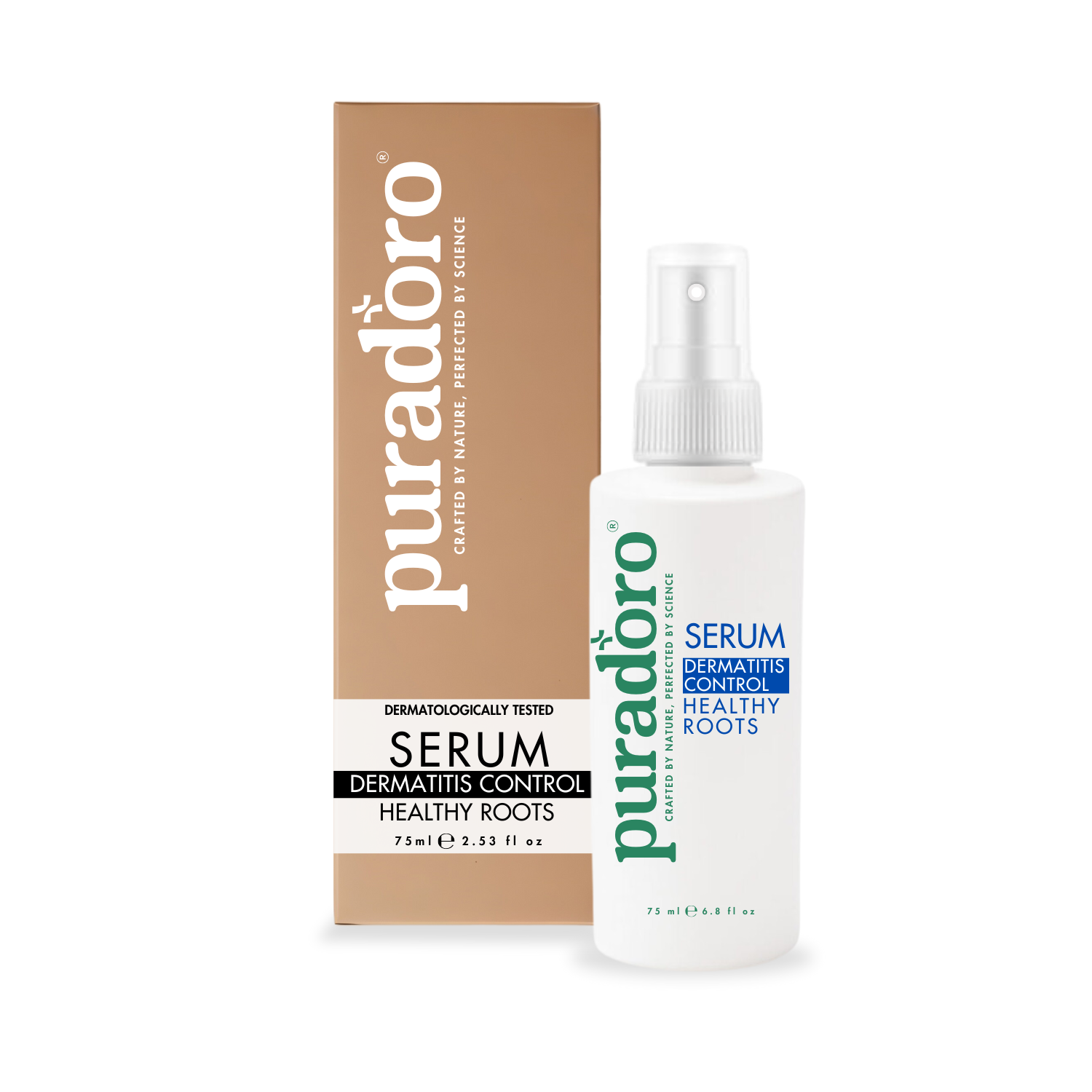 dermatitis serum Päänahan tulehdukselle ja terveille hiustuppille tarkoitettu seerumi – Rauhoittaa kutinaa, punoitusta ja kuivuutta 75ml - Image 1