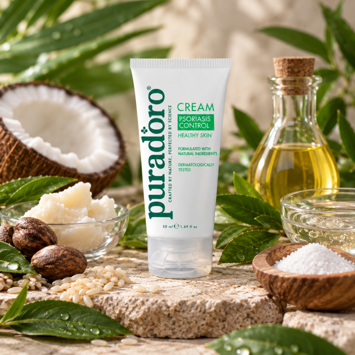 Psoriasis-voide & Terve iho – Vähentää hilseilyä, kutinaa ja punoitusta 50ml - Image 3