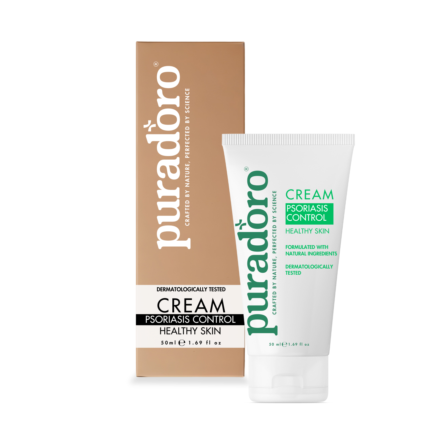 psoriasis_cream3_white Psoriasis-voide & Terve iho – Vähentää hilseilyä, kutinaa ja punoitusta 50ml - Image 1